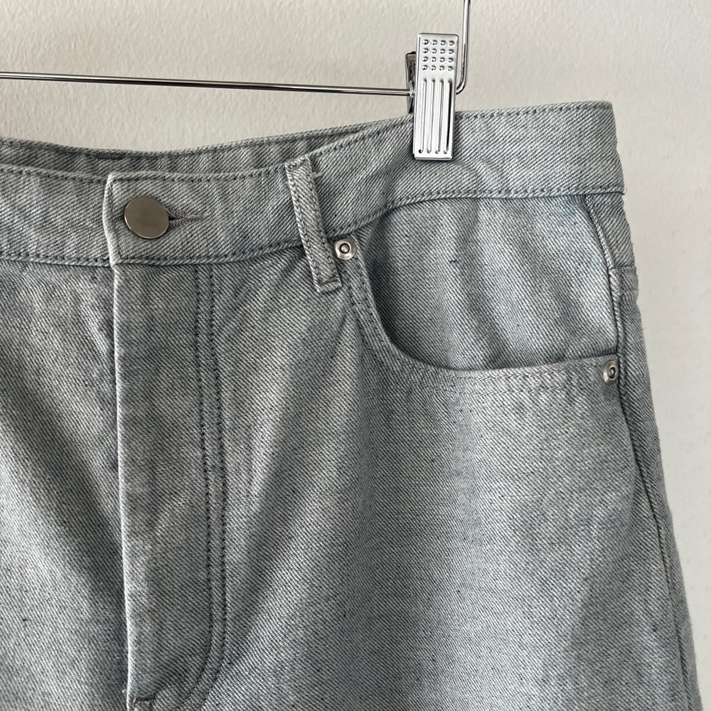 COS Light Gray High-Waist Jeans